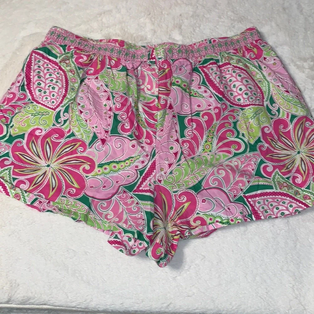 Large Vera Bradley 100% cotton paisley sleep pajama shorts